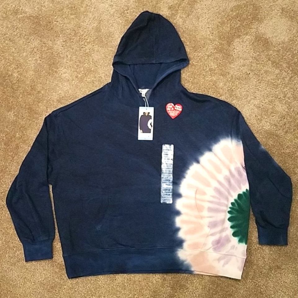 Nwt, Wildfox Tie-Dye Hoodie, Size L